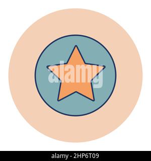 Ajouter aux favoris icône de vecteur, symbole étoile Illustration de Vecteur