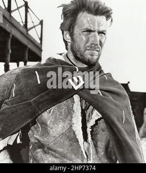 Photo de la publicité de Clint Eastwood pour Une Fistful de dollars ca. 1964 Banque D'Images