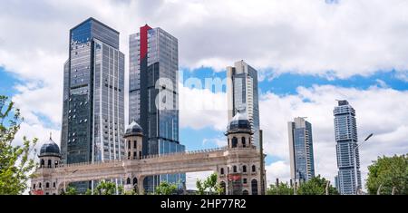 Vue panoramique sur la capitale Ankara Turquie Banque D'Images
