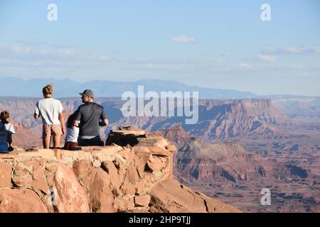 Roadtripping à travers l'ouest des États-Unis avec Washington, Idaho, Utah, Colorado et Missouri Banque D'Images