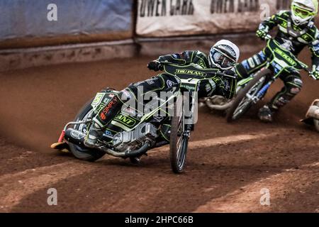 Daniel (Danny) Roi (capitaine Ipswich Witches). Sheffield Tigers 52-38 Ipswich Witches. SGB Premiership. 26 août 2021 Banque D'Images