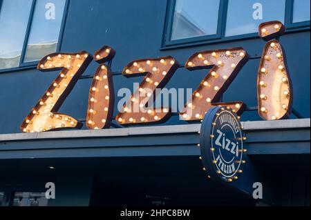 Camberley, Surrey, Royaume-Uni. 10th février 2022. Un restaurant Zizzi à Camberley. Crédit : Maureen McLean/Alay Banque D'Images