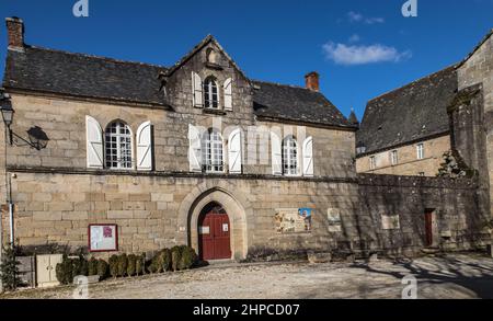 Entrée du monastère de l'abbaye Banque D'Images