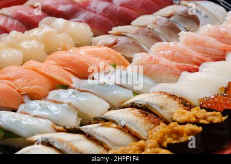 La cuisine japonaise, Sushi Banque D'Images