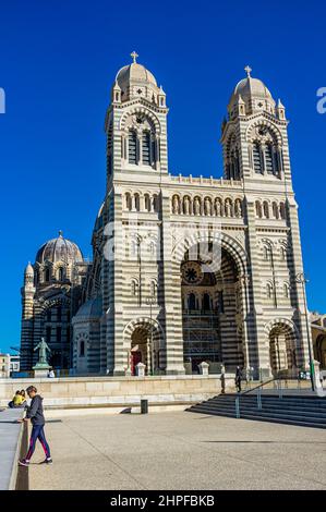 LA MAJOR, MARSEILLE, BDR FRANCE 13 Banque D'Images