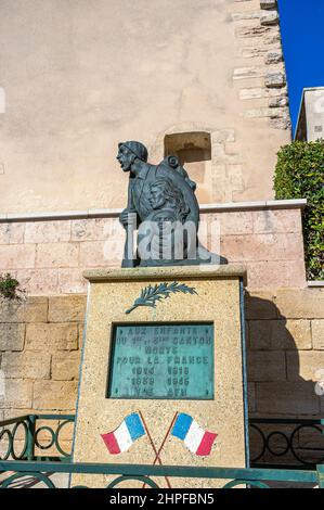 MARSEILLE EGLISE ST LAURENT, MONUMENT AUX MORTS BDR FRANCE 13 Banque D'Images