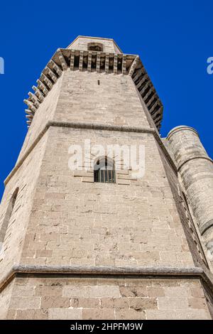 Eglise Saint Laurent Vieux Port, Marseille France Banque D'Images