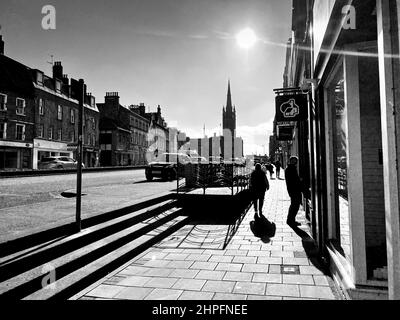 Montrose Angus Scotland Streetscene Banque D'Images