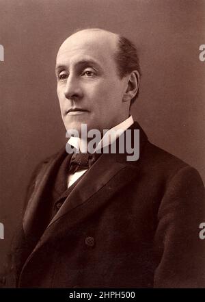 ANTHONY HOPE (1863-1933) romancier et dramaturge anglais, auteur du prisonnier de Zenda, vers 1885. Banque D'Images