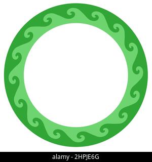 Cadre de la vague Banque D'Images