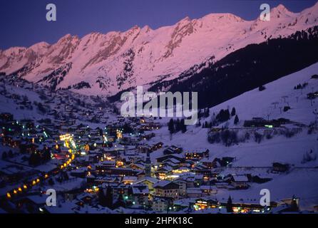 [france les alpes haute savoie la clusaz] Banque D'Images