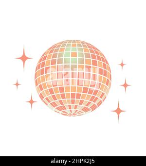 Boule disco icône de vecteur boule disco icône de vecteur boule disco icône de vecteur Illustration de Vecteur