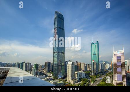 Paysages de Shenzhen Banque D'Images