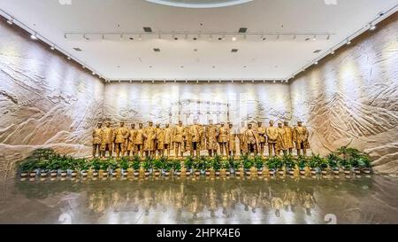 Le mémorial de la réunion de zunyi Banque D'Images