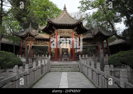 Grande mosquée en xian Banque D'Images