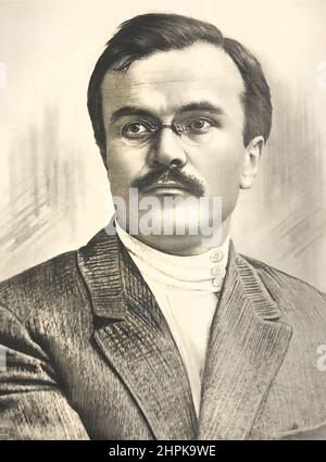 Portrait de Vyacheslav Molotov (1890-1986). Il était un politicien et diplomate russe, un ancien bolchevique et une figure de premier plan dans le gouvernement soviétique à partir de 1920s. Il a été président du Conseil des commissaires du peuple de 1930 à 1941 et ministre des Affaires étrangères de 1939 à 1949 et de 1953 à 1956. Banque D'Images