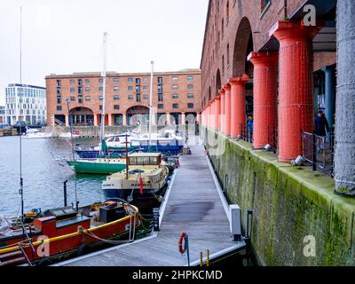 Royal Albert Dock, Liverpool, Banque D'Images