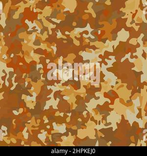 Motif camouflage sans coutures. Abstrait moderne répétition militaire camouflage ornement pour le tissu et l'imprimé de mode. Arrière-plan vectoriel. Illustration de Vecteur