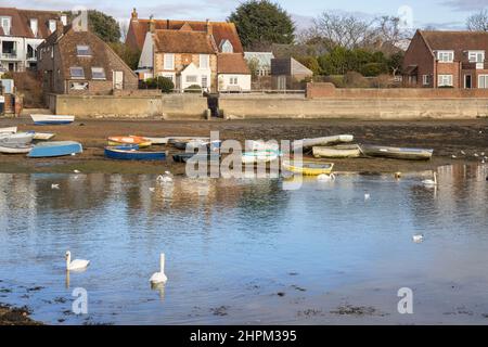 la petite ville côtière d'emsworth sur la côte du hampshire Banque D'Images