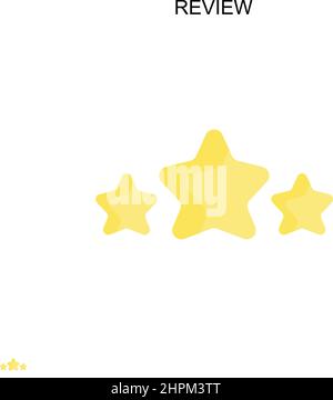 Examinez l'icône de vecteur simple.Modèle de conception de symbole d'illustration pour élément d'interface utilisateur Web mobile. Illustration de Vecteur