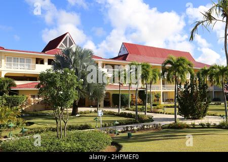 Mystique St Lucia par Royalton, Reduit Beach, Rodney Bay, gros Islet, Sainte-Lucie, Îles du vent, Petites Antilles, Antilles occidentales, Mer des Caraïbes Banque D'Images