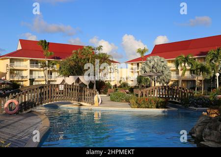 Mystique St Lucia par Royalton, Reduit Beach, Rodney Bay, gros Islet, Sainte-Lucie, Îles du vent, Petites Antilles, Antilles occidentales, Mer des Caraïbes Banque D'Images