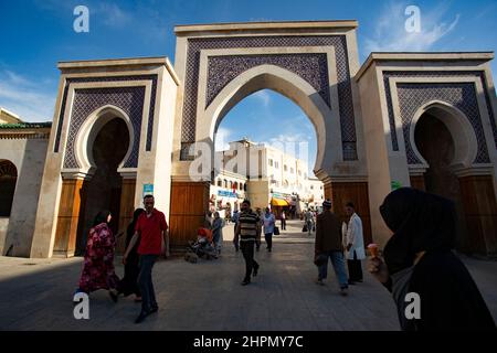 Bab Rcif à Fès médina - Maroc. Banque D'Images