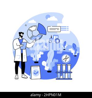 Agronomie résumé concept illustration vectorielle. Illustration de Vecteur