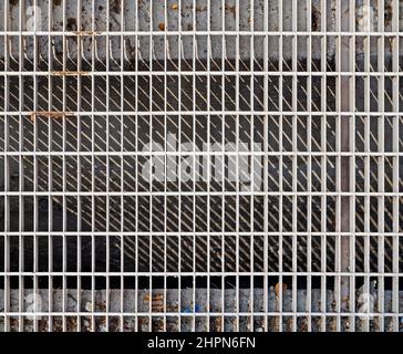 Drainer dans le trottoir, Rio Banque D'Images