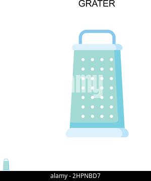 Icône de vecteur simple de râleur. Modèle de conception de symbole d'illustration pour élément d'interface utilisateur Web mobile. Illustration de Vecteur