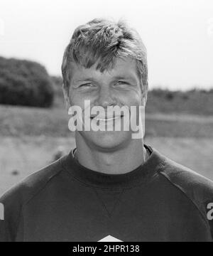 CHRIS WOODS football Sheffield mercredi et l'équipe nationale anglaise au championnat d'Europe 1992 en Suède Banque D'Images