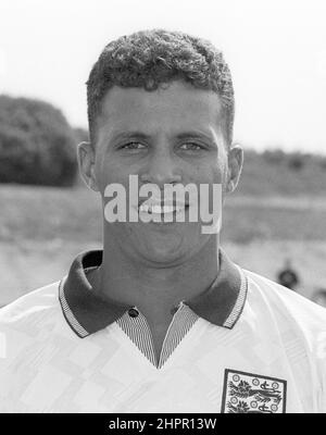 KEITH CURLE football Manchester City et l'équipe nationale anglaise au Championnat d'Europe-1992 en Suède Banque D'Images