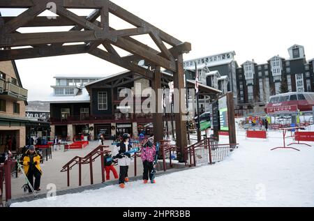 Park City Mountain Resort, Utah, États-Unis. Banque D'Images