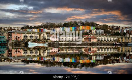 Vue panoramique de Bristol City Banque D'Images