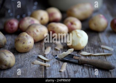 Pommes de terre photo Janerik Henriksson / TT code 10010 Banque D'Images