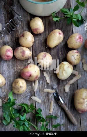 Pommes de terre photo Janerik Henriksson / TT code 10010 Banque D'Images