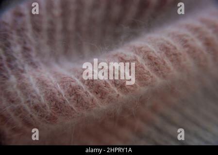 Une texture en laine douce pour un gros plan Banque D'Images