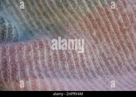 Une texture en laine douce pour un gros plan Banque D'Images