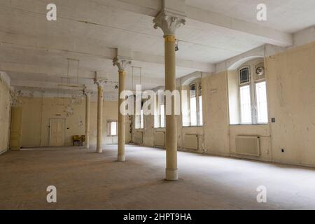 Abandonné et fermé le monastère jésuite 'St Jozef' à Valkenburg, pays-Bas Banque D'Images