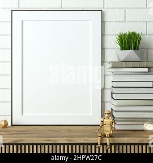 Créer une image vide pour un salon Banque D'Images