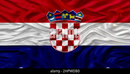 drapeau de wawy Banque D'Images