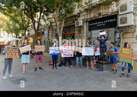 Vendredi pour les Démonstration, Jérusalem, Israël Banque D'Images