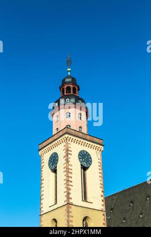 Katharinenkirche (St. Catherine' church) dans le vieux centre-ville à Hauptwache plaza Banque D'Images