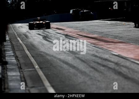 Barcelone, Espagne, 23/02/2022, 04 NORRIS Lando (gbr), McLaren F1 Team MCL36, action lors de la session d'avant-saison avant le Championnat du monde de Formule 1 de la FIA 2022, sur le circuit de Barcelone-Catalunya, du 23 au 25 février 2022 à Montmelo, près de Barcelone, Espagne - photo DPPI Banque D'Images