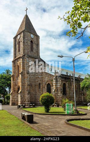 La cathédrale notre-Dame du Mont Carmel (en espagnol : Catedral de Nuestra Senora del Carmen) ou la cathédrale Puntarenas est un temple du chu catholique romain Banque D'Images