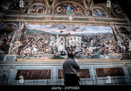 Musée du Vatican, Rome, Italie Banque D'Images