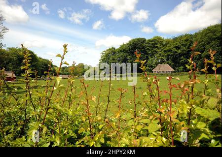 Musée de la vie galloise, Saint Fagans. Banque D'Images