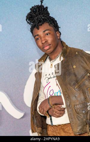 Jeremy Williams participe à la première saison cinq « Better Things » de FX au cimetière Hollywood Forever, Hollywood, CA, le 23 février 2022 Banque D'Images