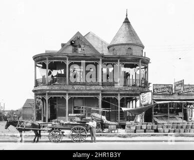 John Vachon - Maison à Houston, Texas, États-Unis - 1943 Banque D'Images