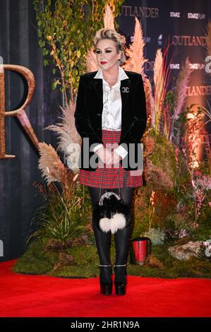 Tessa Hartmann, arrivers à l'exposition des costumes de première saison de la saison six « Outlander », au Royal Albert Hall, Londres, Royaume-Uni, le 24th 2022 février. Banque D'Images